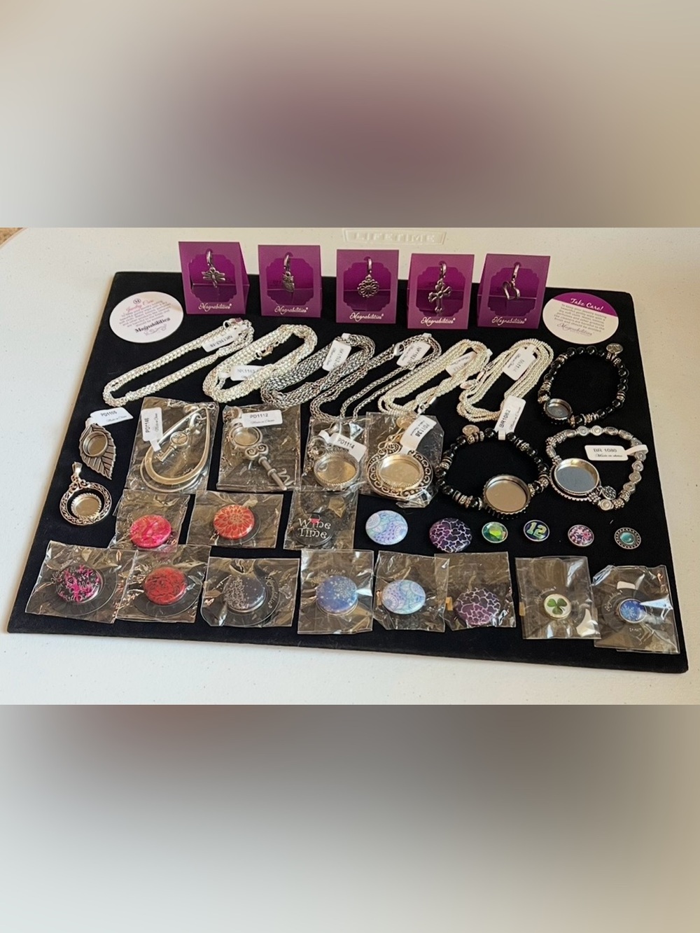 Magnabilities Interchangeable Jewelry Set 37pc Lot
